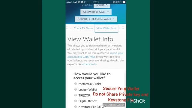 How to Secure your MyEtherwallet Security/Private Key/Keystore File смотреть онлайн