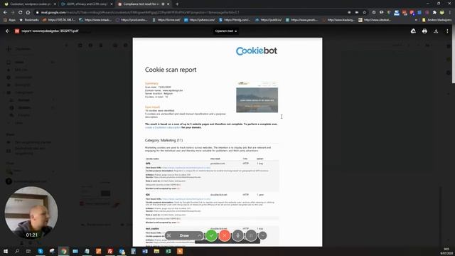 Cookiebot, WordPress cookie plug-in смотреть онлайн