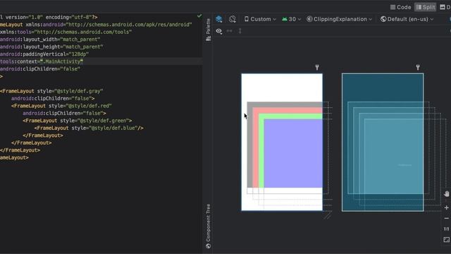 Android views crop: clipToPadding vs clipChildren смотреть онлайн
