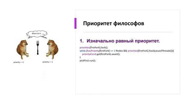 Leetcode: Обедающие Философы | Dinning Philosophers смотреть онлайн