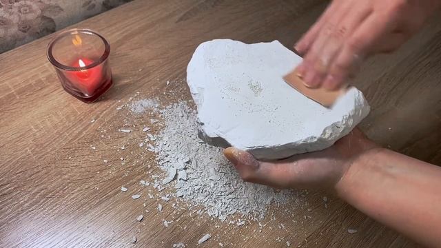 ASMR | RELAXING SOUNDS | CHALK CLEANING | ЧИСТКА МЕЛА ? #asmr #мел #drychalk #edit