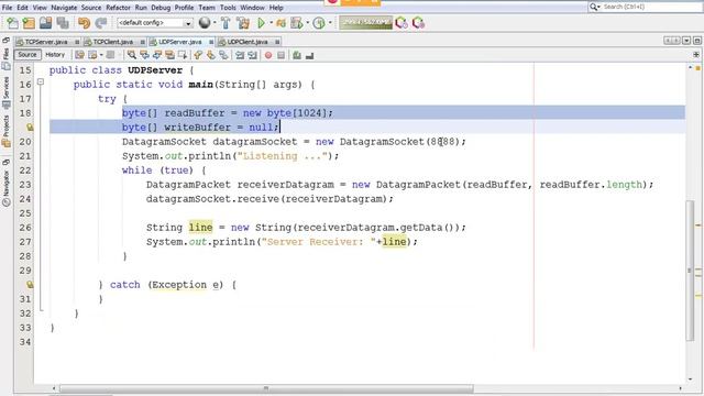 java3 Java swing networking sử dụng Socket UDP client server Bai7 P2 смотреть онлайн