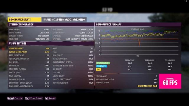 Forza Horizon 5 Ultra Preset Benchmark RTX 2060! смотреть онлайн