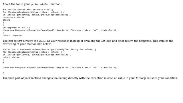 Code Review: Throw exception if value is not found (4 Solutions!!) смотреть онлайн
