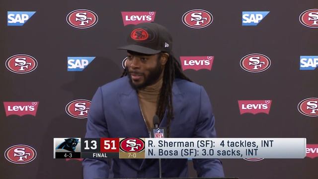 Richard Sherman: Nick Bosa should be Defensive Player of the Year смотреть онлайн