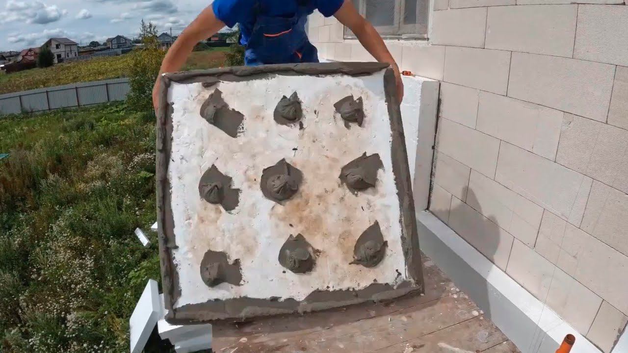 УТЕПЛЯЕМ ПЕНОПЛАСТОМ СТЕНЫ ИЗ ГАЗОБЕТОНА ПОД ДЕКОРАТИВНУЮ ШТУКАТУРКУ смотреть онлайн