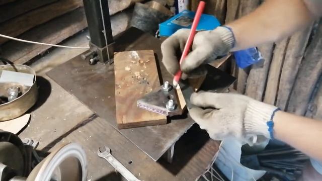 Роторная косилка Заря. Делаем ножи из сегментных ножей комбайна Дон. смотреть онлайн