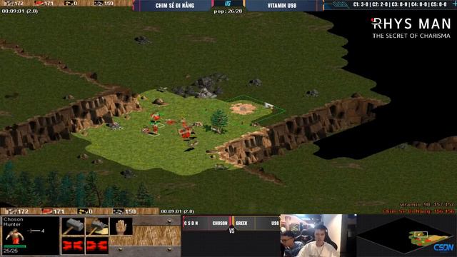 Chim Sẻ Đi Nắng Vs U98 | Solo Random | 15/03/2024 #aoe #chimsedinang