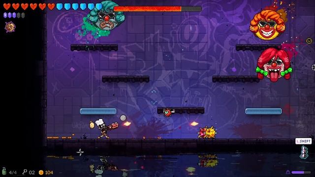 Neon Abyss (DLC) - All Bosses (Boss Fights) 1080P 60 FPS смотреть онлайн