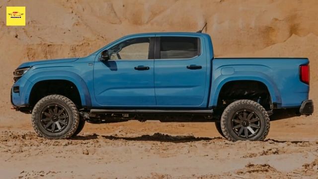 CAR NEWS - VW Amarok Enters Beast Mode With Wide Fenders And Massive Ground Clearance смотреть онлайн