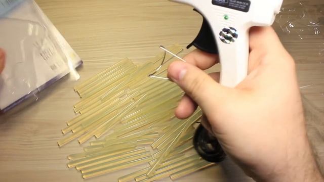 Клеевой пистолет + 50 стержней! Отличное приобретение! Распаковка и тест! смотреть онлайн