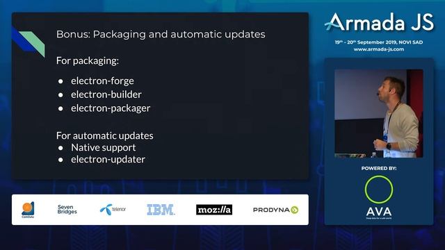 Building Desktop applications with Electron and React by Vladimir Jovanović | Armada JS 2019 смотреть онлайн