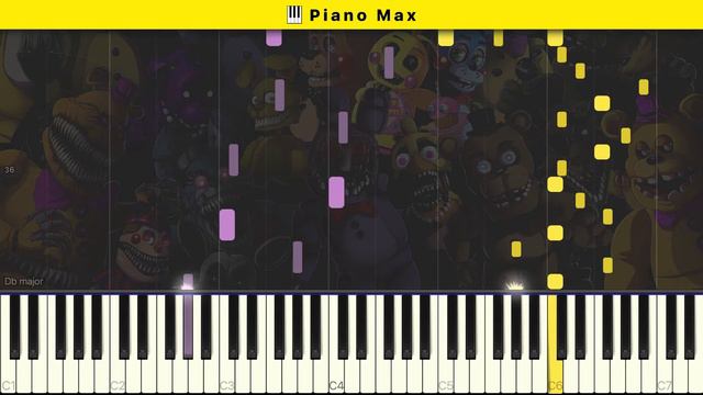 It's been so long — Five Nights at Freddy’s | FNAF Piano Tutorial смотреть онлайн