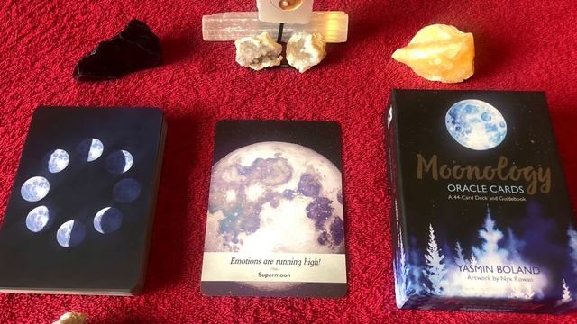 Moonology Oracle Deck SuperMoon guide book audio description смотреть онлайн
