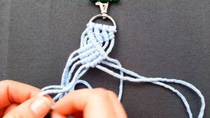 Macrame Keychain |Suspension on the bag |Макраме брелок |Подвеска на сумку