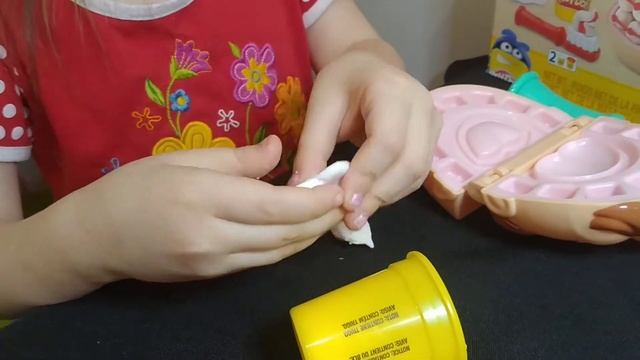 Набор для лепки Play-Doh Мистер Зубастик, лечим зубы весело смотреть онлайн