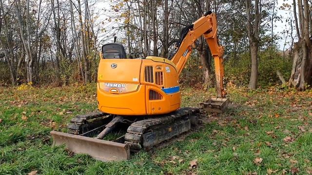 Обзор на мини-экскаватор Yanmar B2-5 2014 г. смотреть онлайн