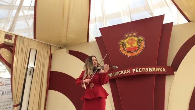 Заслуженная артистка ЧР Екатерина Маркитанова Скрипка Чебоксары Электроскрипка Живая музыка
