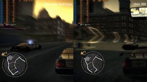 Need for Speed Most Wanted [PC (360 Stuff) vs Xbox 360 Version]