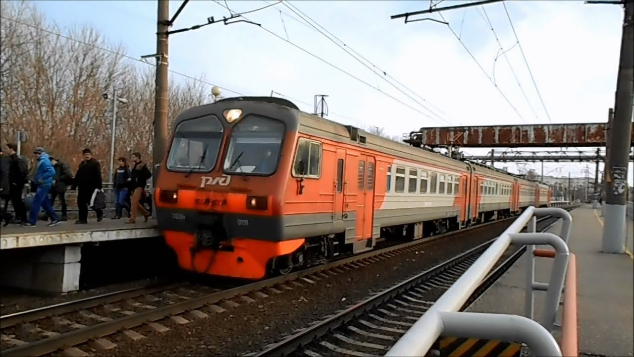 РЖД ЭД9М-0191 и свисток от ЧС4Т смотреть онлайн