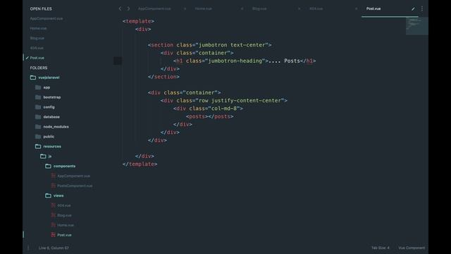 12 - Terminando la plantilla Bootstrap 4 para nuestro sistema VUE | Rimorsoft Online смотреть онлайн