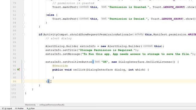 Asking Android Permission At Runtime | Android Basics | Android App Development Tutorials | Part 2 смотреть онлайн