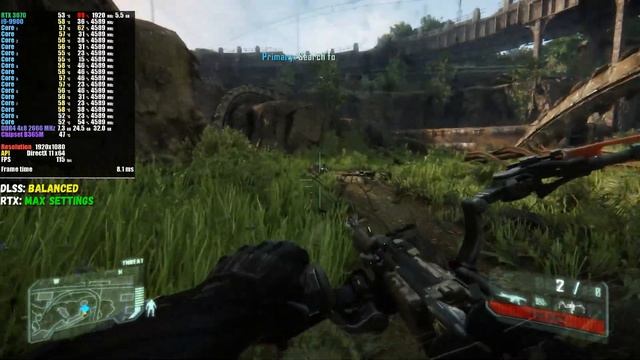Crysis 3: Remastered — MAX Settings | DLSS✔/RTX✔ 1080p (i9-9900 & RTX3070) | Performance Test смотреть онлайн