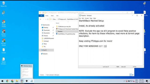 StartAllBack 3.3.5 Compléter (2022) - Comment installer et activer [Travail 100%] смотреть онлайн