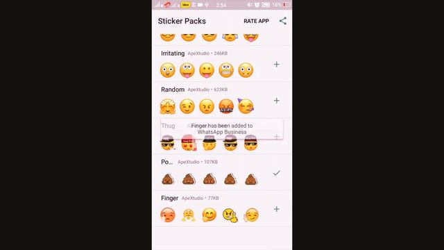 Latest Stickers for whatsapp- Big emoji stickers- Whatsapp stickers app 2019 - WAStickers смотреть онлайн