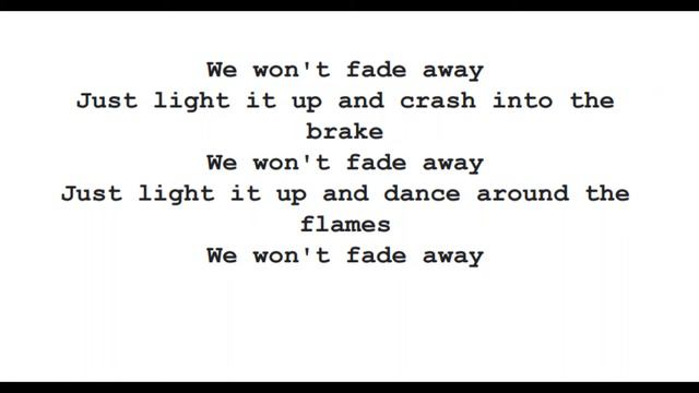Fade Away SIX60 (lyric video) смотреть онлайн