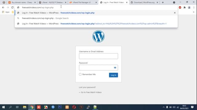 How to login to wordpress смотреть онлайн
