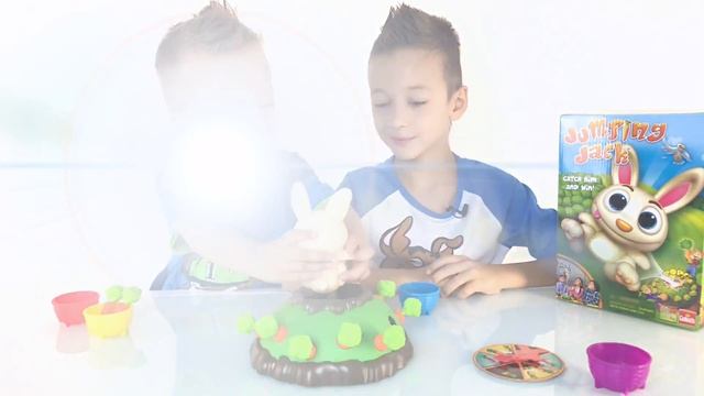 Прыгающий кролик Джек Игры для детей Family Fun Game for kids Jumping Jack Game Видео для детей смотреть онлайн