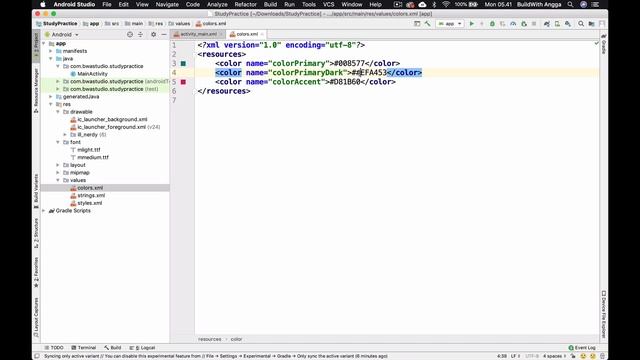 Get Started Page — Android Studio Tutorial смотреть онлайн