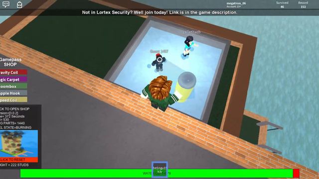 MY HOTEL IS ON FIRE!!!!!!!!! Roblox Disaster Hotel смотреть онлайн