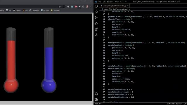 Visual Python 3D Graphics Tutorial 8 HW смотреть онлайн
