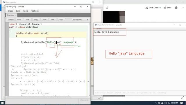 How to print double quotes in java | use of \" | YP Computer Classes смотреть онлайн