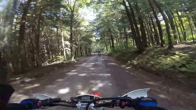 Warren PA DUAL SPORT RIDE Forest Road Beta 500rs Crf 250 rally Xt 250 смотреть онлайн