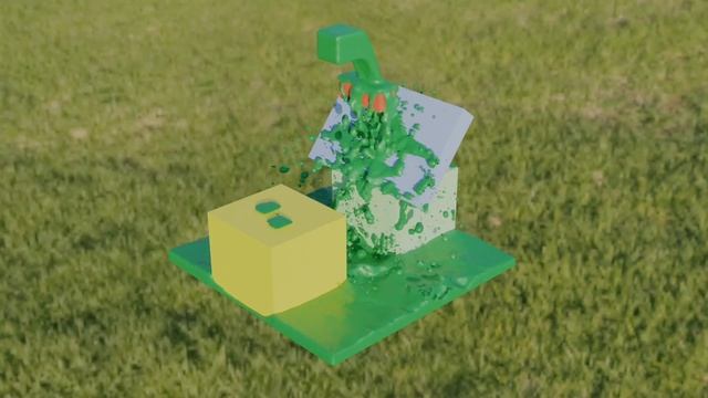 Симуляция воды в Blender 2.8. Water simulation in Blender 2.8. смотреть онлайн