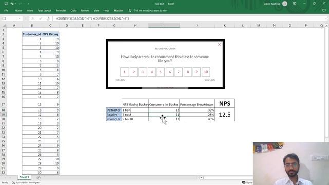 Net Promoter Score | How to calculate in Excel & Python? смотреть онлайн
