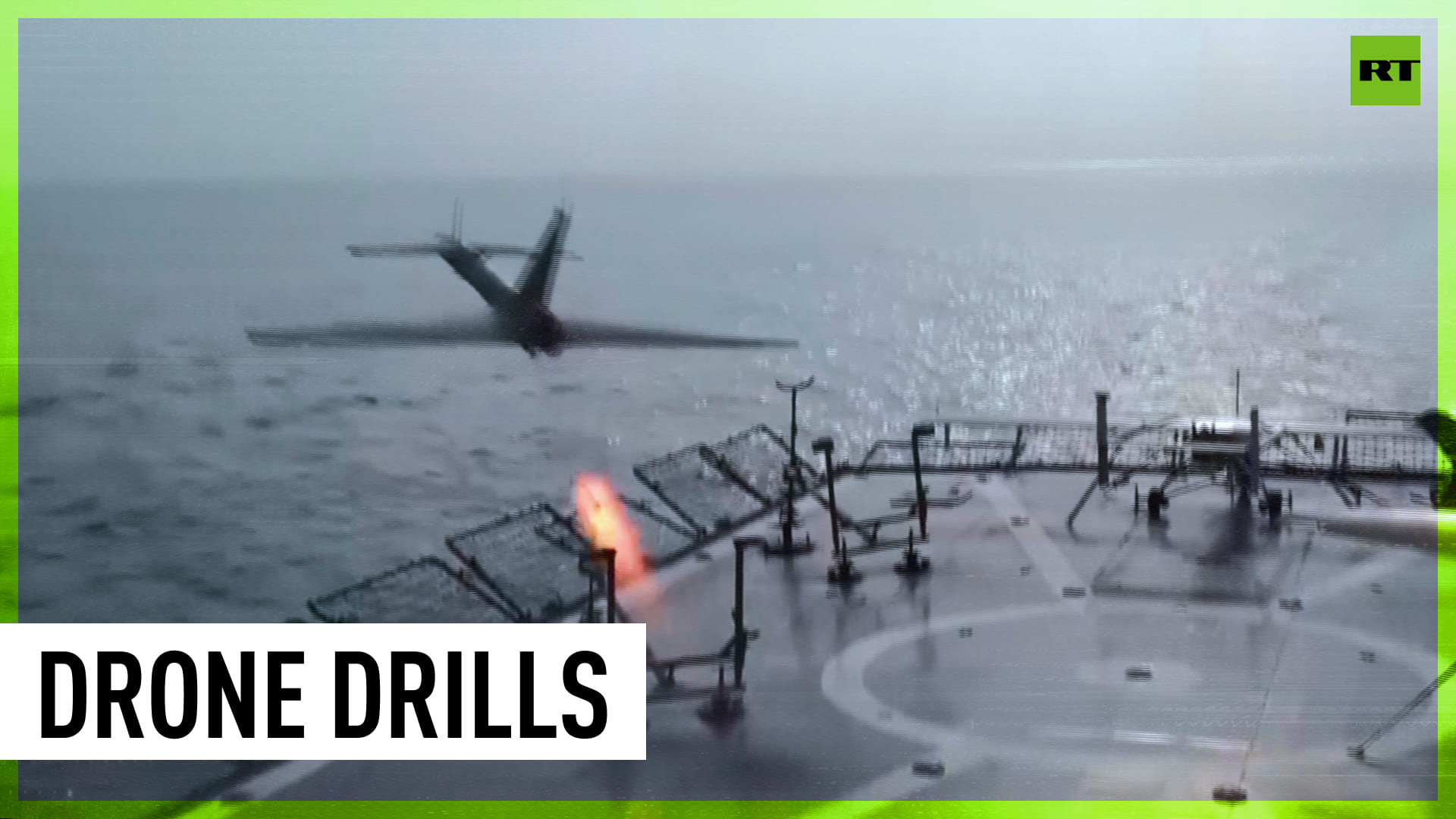 Iran Tests Drones Near Strait Of Hormuz