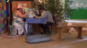 Сценка « Сказка о рыбаке и рыбке на новый лад» Обашевский СДК