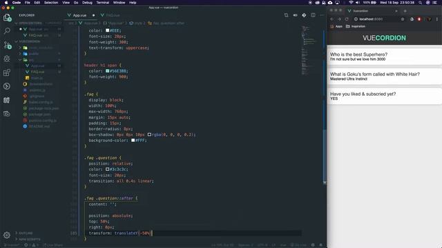 Easy VueJS Accordion - The Vuecordion смотреть онлайн