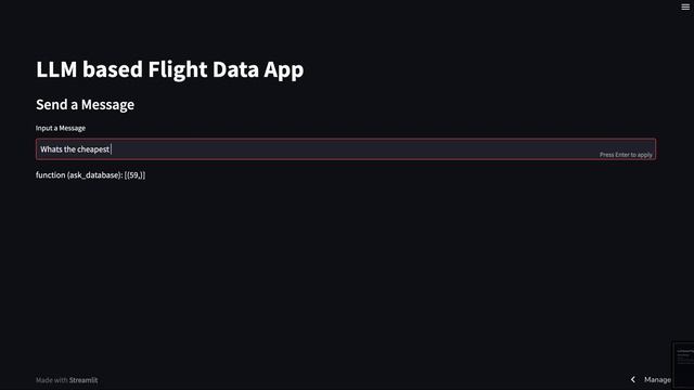 ChatGPT Powered Streamlit App Demo смотреть онлайн