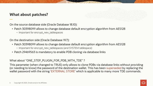 TDE Academy: Part 1 of 3 - Upgrade 18.10 PDB to 19.7 PDB смотреть онлайн