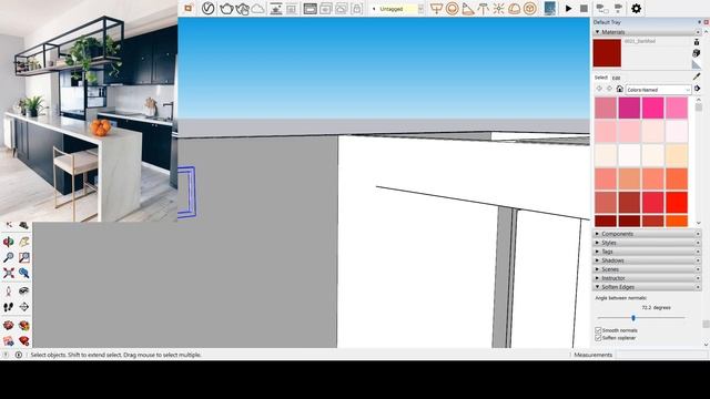 KITCHEN INTERIOR DESIGN using SKETCH UP + VRAY (Pinterest Inspired) | Konsepto Designs смотреть онлайн