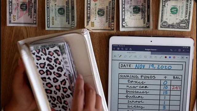 november cash envelope & sinking fund STUFFING | dave ramsey INSPIRED | low income budget смотреть онлайн