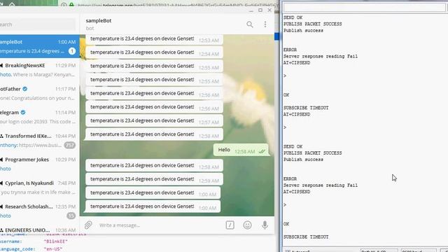 Telegram BOT working with thingsboard смотреть онлайн