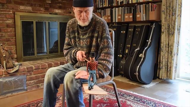 Limberjack accompanying Simple Gifts on mountain dulcimer and guitar смотреть онлайн