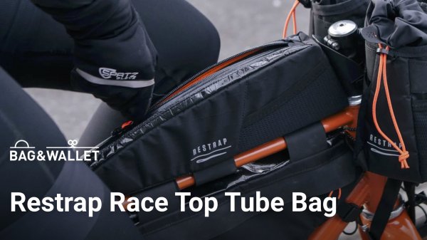 Как я проехал 100 км на велосипеде с сумкой Restrap Race Top Tube Bag