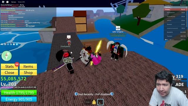 HIU MADURA KEMBALI DAN INGIN KE SECOND SEA! Roblox Blox Fruit смотреть онлайн